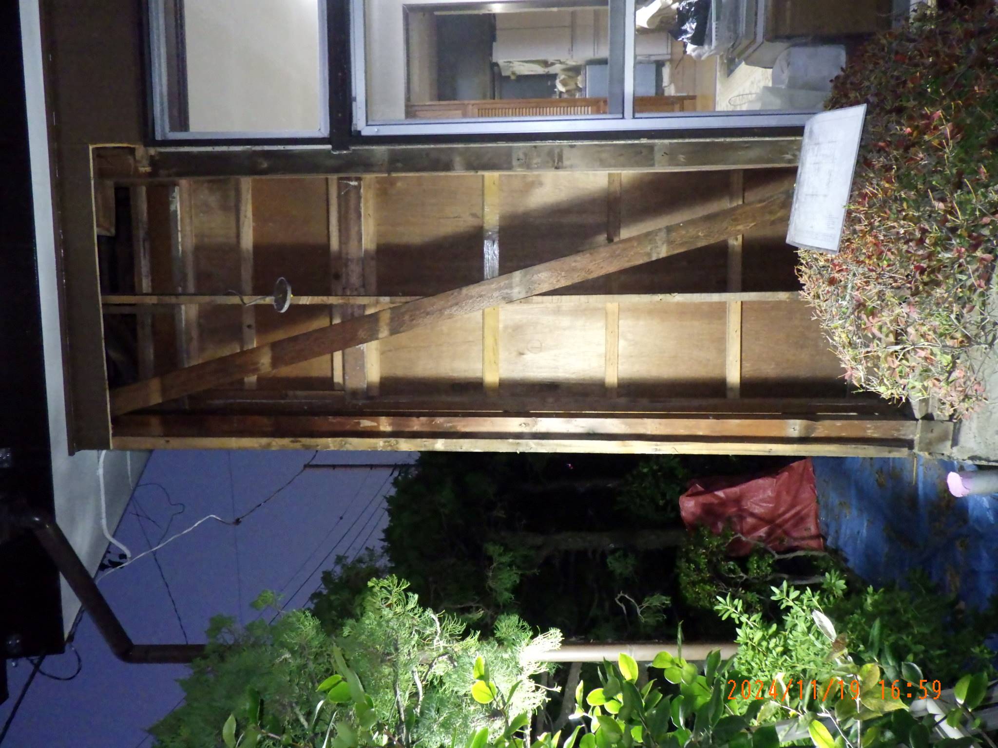 耐震改修 外周部 解体後