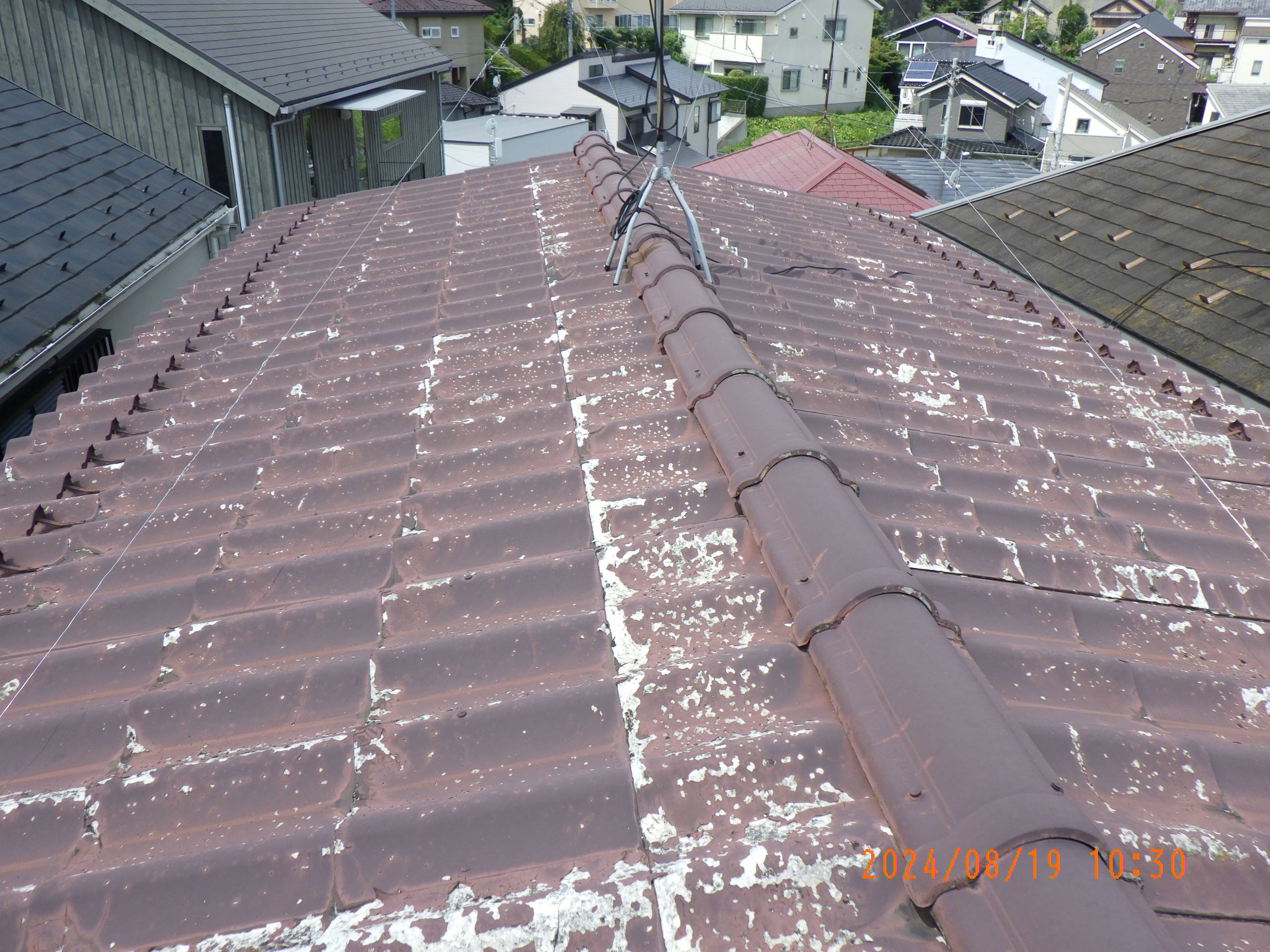 瓦Uから金属板へ 改修前